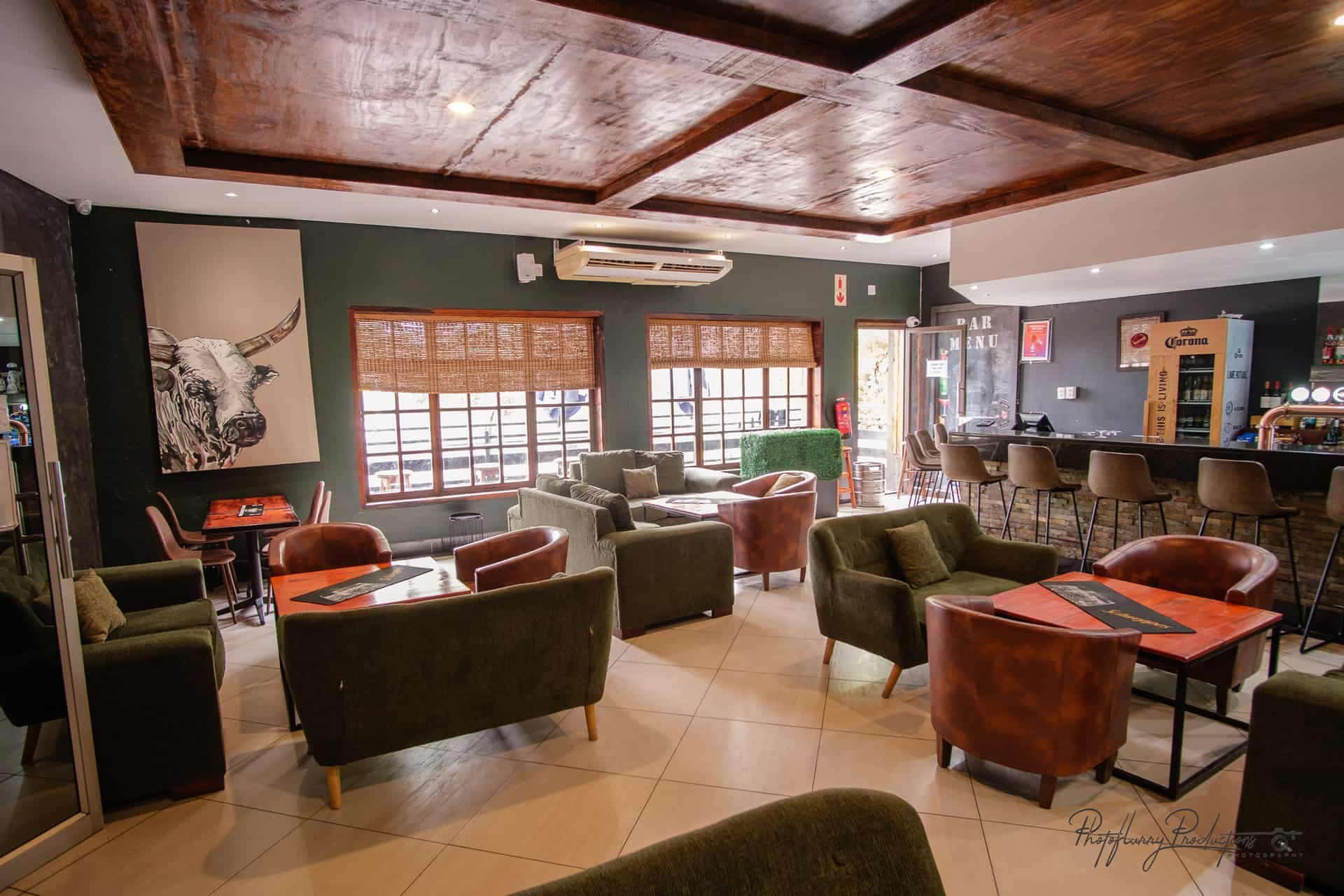 Celebration at the bar