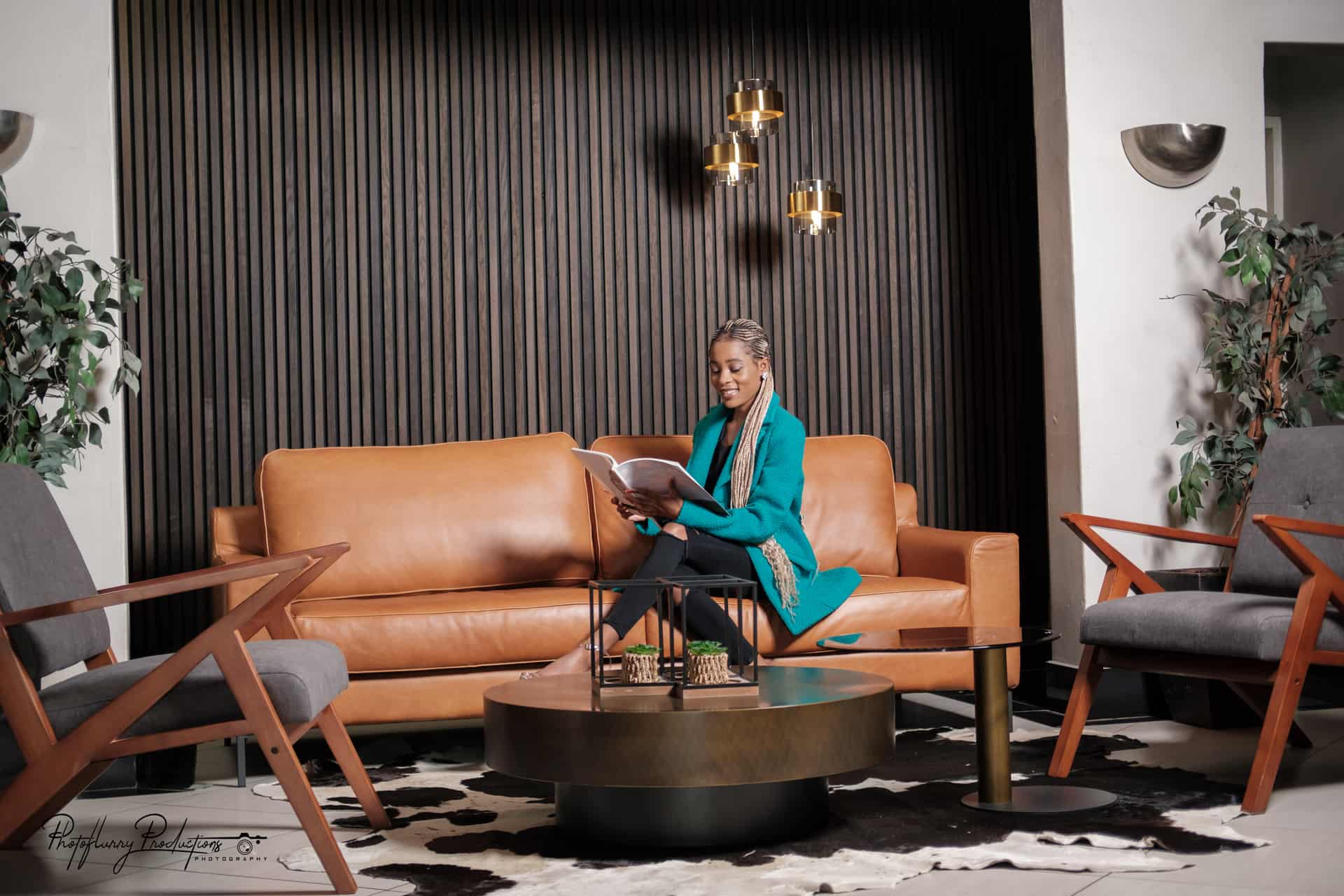 Cajori Hotel welcoming lobby